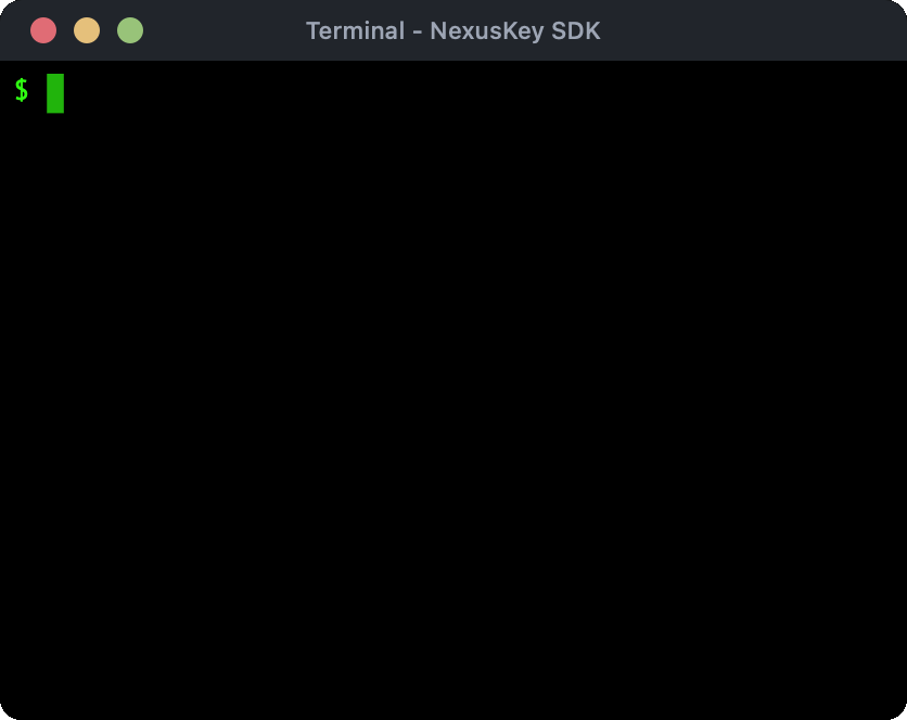 Muaapikey OpenAI SDK terminal animation
